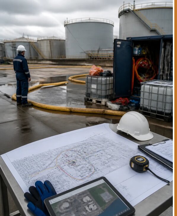 Разработка плана ликвидации разливов нефти в Сыктывкаре